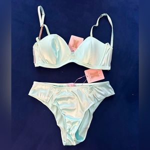 Savage X Fenty bra and panty set